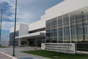 O novo fórum de Parnaíba já pronto para ser inaugurado (Foto: Divulgação)