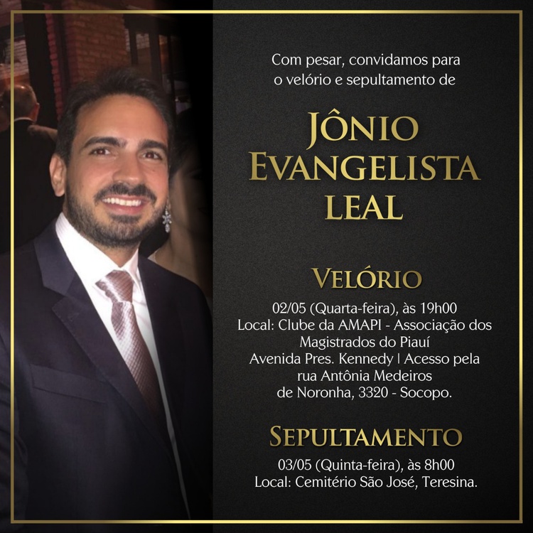 Jônio Evangelista Leal Juiz