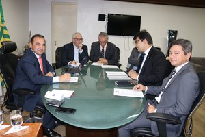 Presidente Erivan Lopes recebe a Ordem hoje pela manha (Foto: TELSÍRIO ALENCAR/PAUTAJUDICIAL)