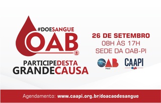 Campanha de doação de Sangue da OAB-PI