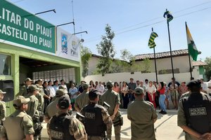 Em Castelo do Piauí  é inaugurada a 4ª CIA do 15º BPM (Foto: Divulgação)
