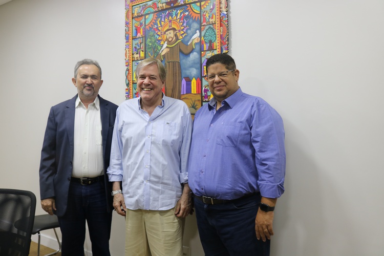 Dr. Hugo Napoleão do Rego Neto, Dr. Antonio Félix e o Dr. Ricardo Ilton Correia