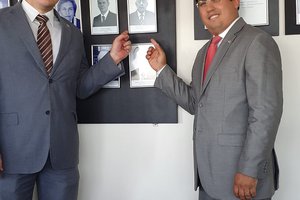 Celso e Carlos Júnior participam de reunião do Conselho Federal da OAB em Brasília. (Foto: Divulgação)