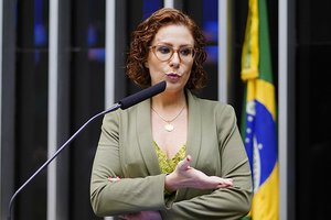 Deputada  Federal Carla Zambelli (Foto: Pablo Valadares/Câmara dos Deputados)