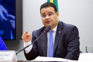 Deputado Fábio Trad Presidente da frente parlamentar da Advocacia . (Foto: Pablo Valadares/Câmara dos Deputados  Fonte: Agência Câmara de Notícias)