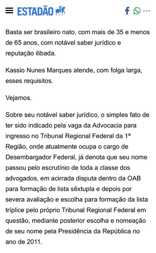 Ex-presidente da MDA Marcelo Knopfelmacher sai na defesa de Kassio