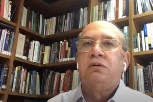 Ministro Gilmar Mendes, do Supremo Tribunal Federal (STF) (Foto: Reprodução do Youtube/IDP.)