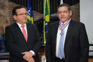 Presidente do TJ/PI, Sebastião Martins e Kassio Nunes indicado para STF. (Foto: Divulgação)