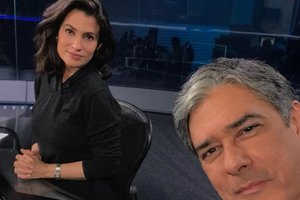 Bonner e Renata são intimados pela Polícia Civil sobre caso Queiroz (Foto: Reprodução/ Redes Sociais)