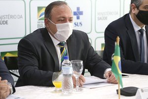 Ministro da Saúde, Eduardo Pazuello (Foto: Erasmo Salomão/MS)
