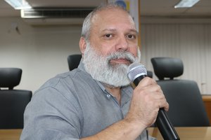 Henrique Conde presidente da Associação dos Servidores da Justiça Eleitoral do Piauí. (Foto: TELSÍRIO ALENCAR/PAUTAJUDICIAL)