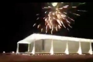 Bolsonaristas soltam fogos em direção ao STF e ameaçam: “Entenderam o recado?” (Foto: Reprodução)