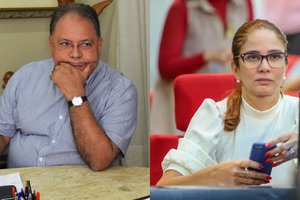 Kelber Montezuma e deputada Lucy viram alvo de investigação do MP/PI (Foto: Reprodução) Kelber Montezuma e deputada Lucy viram alvo de investigação do MP/PI (Foto: Reprodução)