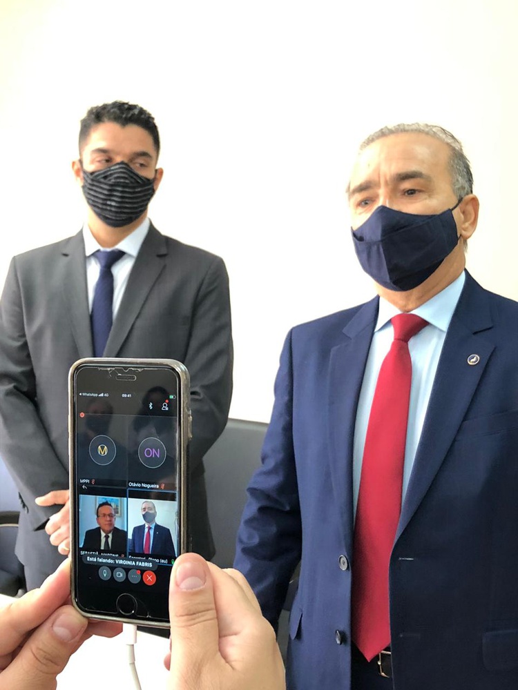 Juiz Aderson Nogueira em Santa Filomena.