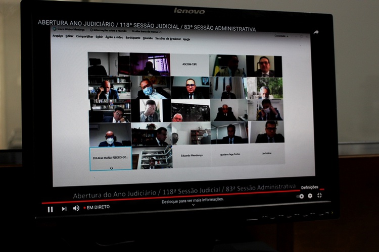 Plenário virtual  do tribunal de justiça do Piauí.