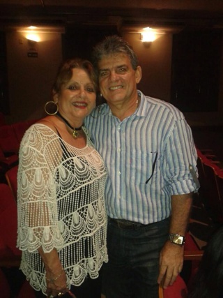 Luiz Ribeiro Gonçalves Filho e sua mãe