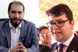 Advogado Lucas Villa e Chico Lucas. (Foto: Oitomeia)