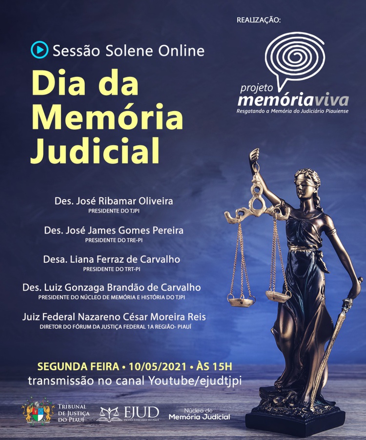 Tribunais de Justiças relembram os caminhos para consolidação do Judiciário Brasileira, nesta segunda-feira(10)