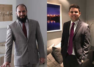 Advogados Lucas Villa e Carlos Henrique.