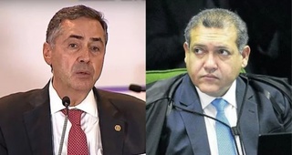 Luis Roberto Barroso e Nunes Marques