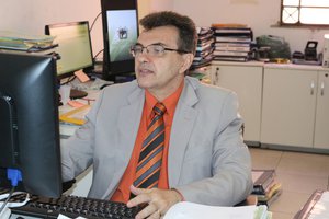 Juiz João Gabriel Furtado Batista da 2ª Vara dos Feitos da Fazenda Pública (Foto: TELSIRIO ALENCAR/PAUTA JUDICIAL)