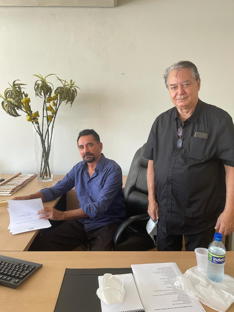 Desembargador Brandão de Carvalho e Otávio Cesar