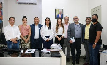 OAB Piauí realiza visita institucional e reafirma parceria com a SEMEC (Foto: Divulgação)
