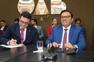 Advogados Marcus Vinicius Coelho e Celso Neto (Foto: Divulgação/OAB/PI)