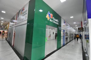 Espaço Cidadania é inaugurado pelo governador Rafael Fontelles (Foto: Divulgação)