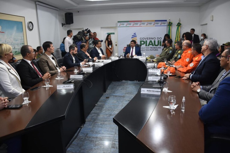 Governo Rafael lança pacote de medidas para segurança pública do Piauí