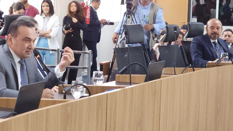 Desembargador Erivan faz belo discurso na posse a de Agrimar