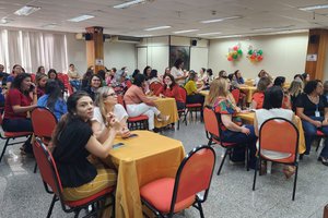 ASJEPI e TRE/PI realizam festa dos Dia das Mães (Foto: TELSIRIO ALENCAR/PAUTA JUDICIAL)