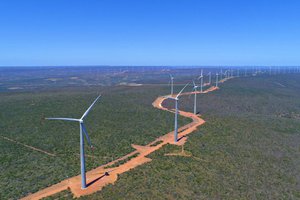 Parque Eólico Lagoa dos Ventos (Foto: Divulgação)