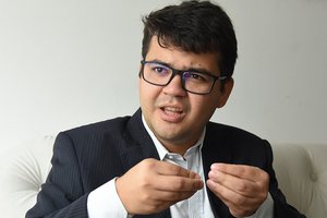 Secretário de segurança Chico Lucas (Foto: Lucas Dias/GP1) Secretário de segurança Chico Lucas (Foto: Lucas Dias/GP1)