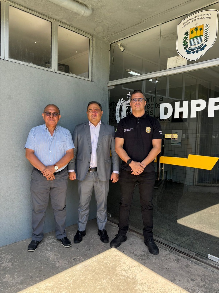 Delegados Bareta, Luci Keiko e Tales Gomes da SSPPI