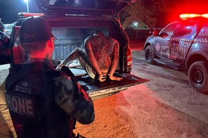 Homem apontado como liderança do Bonde dos 40 é preso em operação da SSP-PI (Foto: Divulgação)