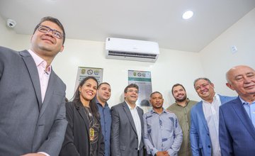 Rafael inaugura o mais moderno Instituto de DNA Forense do país (Foto: Divulgação) Rafael inaugura o mais moderno Instituto de DNA Forense do país (Foto: Divulgação)