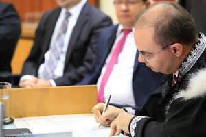 Juiz Daniel dos Santos Rocha (Foto: Lucas Dias/GP1)