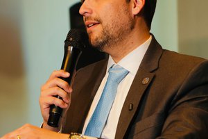 Mário Basílio em Água Branca nessa sexta olho a olho com a advocacia (Foto: TELSIRIO ALENCAR/PAUTA JUDICIAL)