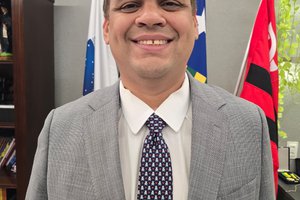 Presidente da OAB/PI, Raimundo Júnior e o ex-presidente Celso Neto (Foto: TELSIRIO ALENCAR/PAUTA JUDICIAL)