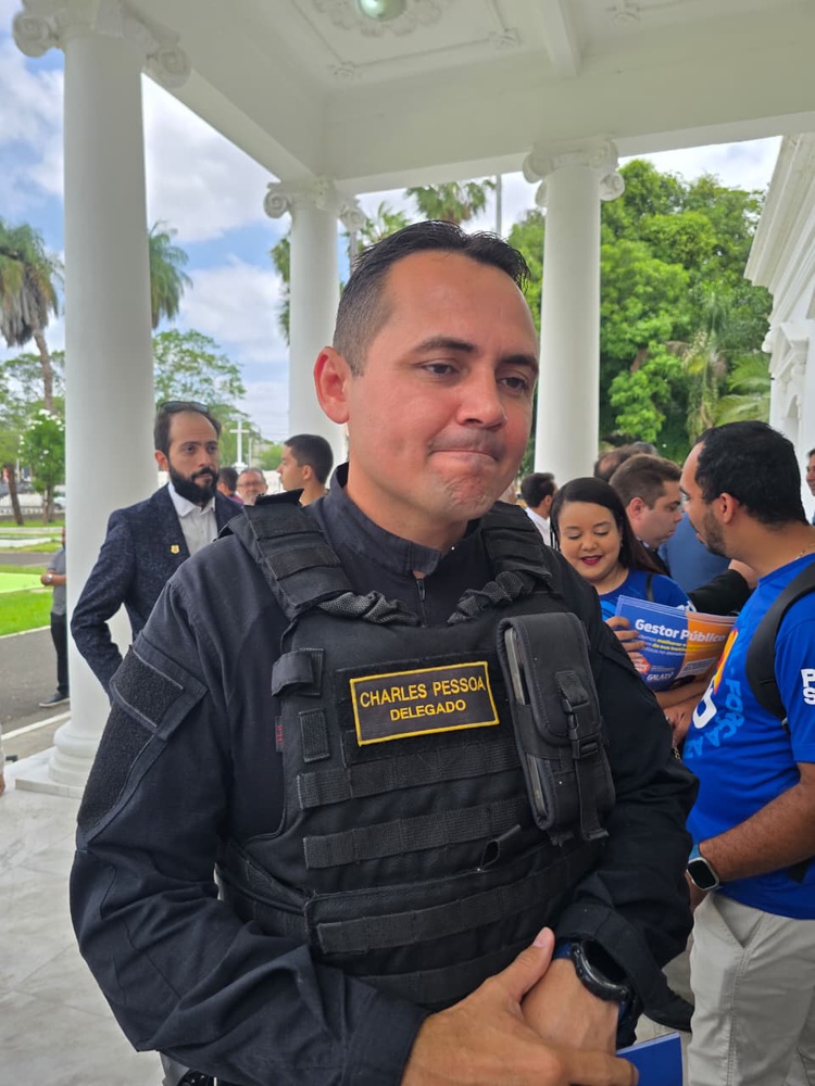 Delegado Charles Pessoa Policia Civil do Piauí