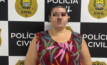 Falsa advogada presa em Teresina (Foto: Divulgação)
