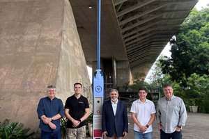 Governo do Estado amplia sistema de videomonitoramento com instalação de totem inteligente na Ponte Estaiada (Foto: Divulgação)