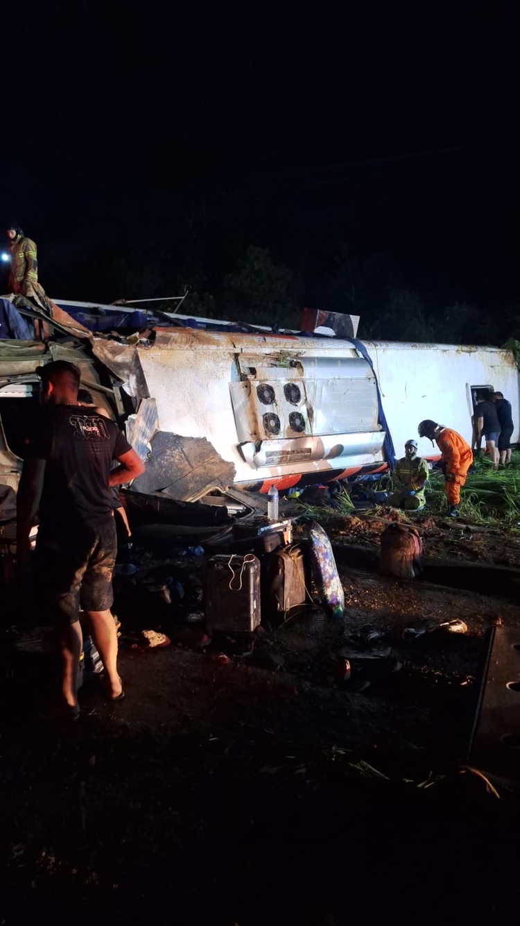 Acidente com banda musica do Ceará ocorrido na madrugada desse sábado