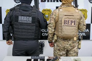 Operações com Cães (NOC/FEISP) e Polícia Militar, por meio do BOPE, BOPAer e BEPI. (Foto: Reprodução) Operações com Cães (NOC/FEISP) e Polícia Militar, por meio do BOPE, BOPAer e BEPI. (Foto: Reprodução)