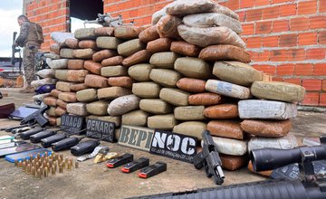 Polícias Civil e Militar apreendem 100 quilos de drogas em Caxias (MA) (Foto: Divulgação)