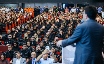 Rafael Fonteles realiza maior nomeação da história da Polícia Penal do Piauí, com ingresso de 212 novos policiais (Foto: Reprodução)