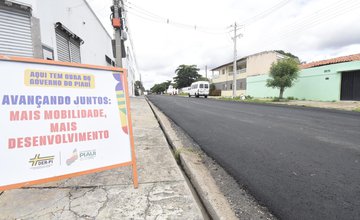 Governo do Estado investe mais de R$ 40 milhões em asfalto para 159 ruas de Teresina (Foto: Francisco Leal)