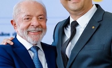 Presidente Lula e secretário nacional de segurança pública, Advogado Chico Lucas. (Foto: Dvulgação)