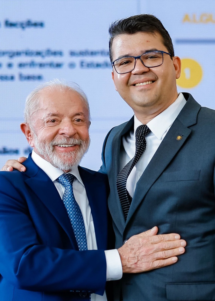 Presidente Lula e secretário nacional de segurança pública, Advogado Chico Lucas.
